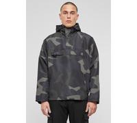 Anorak BRANDIT "Brandit Herren Fleece Pull Over Windbreaker", Damen, Gr. XXL, m90 schwarzcamo, 100% Polyester, mehrfarbig, normal, ohne Ausschnitt, Jacken (85367400-XXL) m90 schwarzcamo