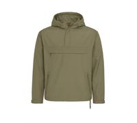 Anorak BRANDIT "Brandit Herren Fleece Pull Over Windbreaker", Herren, Gr. L, olive, 100% Polyester, mehrfarbig, normal, ohne Ausschnitt, Jacken (18513909-L) olive