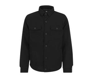 Anorak BRANDIT "Brandit Herren Lumberjacket", Herren, Gr. XL, schwarz, 100% Baumwolle, kariert, normal, amerikanischer Ausschnitt, Jacken (32550460-XL) schwarz