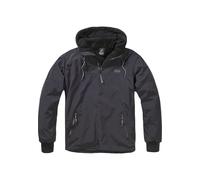 Anorak BRANDIT "Brandit Herren Pull Over Windbreaker", Herren, Gr. 5XL, schwarz, 100% Polyamid, unifarben, normal, ohne Ausschnitt, Jacken (59024249-5XL) schwarz