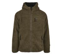 Anorak BRANDIT "Brandit Herren Teddyfleece Worker Jacket", Damen, Gr. 7XL, olive, 100% Polyester, unifarben, normal, ohne Ausschnitt, Jacken Anorak (92354600-7XL)