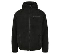 Anorak BRANDIT "Brandit Herren Teddyfleece Worker Jacket", Damen, Gr. 7XL, schwarz, 100% Polyester, unifarben, normal, ohne Ausschnitt, Jacken Anorak (53452722-7XL)