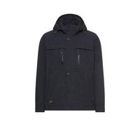 Anorak CAMEL ACTIVE, Herren, Gr. 56, schwarz navy, Web, Obermaterial: 100% Polyester, unifarben, normal Po-bedeckend, Rundhals, Jacken, mit Kapuze und Brusttaschen (43728944-56) schwarz navy