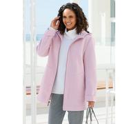 Anorak CASUAL LOOKS, Damen, Gr. 22, lila (mauve, meliert), 85% Polyester, 15% Viskose, unifarben, Jacken (22168262-22) mauve, meliert