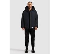 Anorak KHUJO "ETIAN", Herren, Gr. XL, port blau, 100% Polyester, unifarben, regular fit, eingesetzt elastischer Bund mit Windstopper, Jacken (62232142-XL) port blau