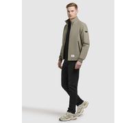 Anorak KHUJO "KAYO", Herren, Gr. L, graugrün, Web, 100% Polyester, unifarben, regular fit hüftlang, eingesetzt Rippbündchen, Jacken (84949323-L) graugrün