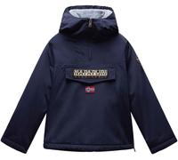 Anorak NAPAPIJRI "Rainforest", Jungen, Gr. 10, blau (blu marine), Obermaterial: 100% Polyamid, loose fit normal, Jacken, wasserabweisend (57714810-10) blu marine