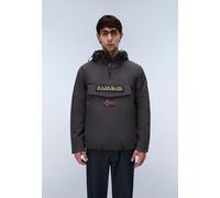 Anorak NAPAPIJRI "RAINFOREST WINTER 3 DARK GREY SOLID", Herren, Gr. 3XL, grau (dunkelgrau solid), Obermaterial: 100% Polyamid, Jacken, mit unifarbenem Design, sportliche Silhouette (56564625-XXXL) dun