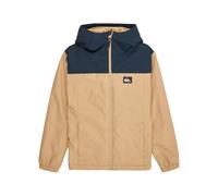 Anorak QUIKSILVER "Overcast 3K Warm", Jungen, Gr. 16, schwarz navy, Obermaterial: 65% Baumwolle, 35% Nylon;, Jacken (89040949-16) schwarz navy