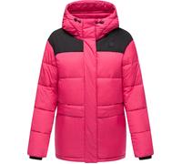 Anorak RAGWEAR "Wikesh", Damen, Gr. M (38), pink (fuchsia), Obermaterial 1: 100% Nylon. Obermaterial 2: 100% Polyester. Innenfutter: 100% Polyester. Wattierung: 100% Polyester, lässig geschnitten hüft