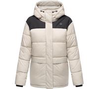 Anorak RAGWEAR "Wikesh", Damen, Gr. XS (34), grau (hellgrau), Obermaterial 1: 100% Nylon. Obermaterial 2: 100% Polyester. Innenfutter: 100% Polyester. Wattierung: 100% Polyester, lässig geschnitten hü