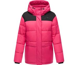 Anorak RAGWEAR "Wikesh", Damen, Gr. XXL (44), pink (fuchsia), Obermaterial 1: 100% Nylon. Obermaterial 2: 100% Polyester. Innenfutter: 100% Polyester. Wattierung: 100% Polyester, lässig geschnitten hü