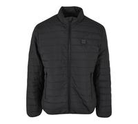 Anorak URBAN CLASSICS "Urban Classics Herren Light Bubble Jacket", Herren, Gr. M, schwarz, 100% Polyester, unifarben, normal, amerikanischer Ausschnitt, Jacken (92647808-M) schwarz