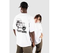 Another Cotton Lab Almost Home T-Shirt white Herren Gr. S