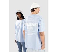 Another Cotton Lab Breakfast Club T-Shirt sky blue Herren Gr. XS