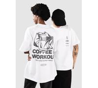 Another Cotton Lab Coffee And Workout Oversized T-Shirt white Herren Gr. XS