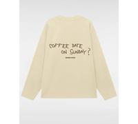 Another Cotton Lab Longsleeve Coffee Date Oversized White L