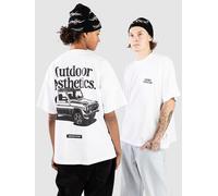 Another Cotton Lab Outdoor Aesthetics T-Shirt white Herren Gr. L