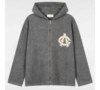 Another Cotton Lab Strickjacke Another Yankee Knit Grau M