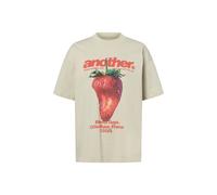 Another Cotton Lab Blissful Days Oversized T-Shirt white Herren Gr. L