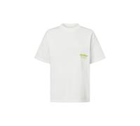 T-Shirt ANOTHER COTTON LAB "Another Cotton Lab El Paraiso Oversized Tshirt", Damen, Gr. M, weiß, 100% Baumwolle, bedruckt, loose fit, Rundhals, Shirts T-Shirt (16857821-M) weiß