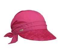 Ansali Strohvisor Cap by Seeberger fuchsia One Size