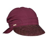 Ansali Strohvisor Cap by Seeberger pflaume One Size
