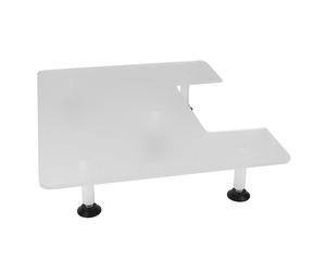 Anschiebetisch für Brother Overlock 1034D und 1034DX (Acryl/ 600 x 400 mm)