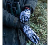 Anschütz 015503S Handschuhe Camouflage Grey Größe S
