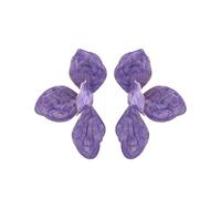 Anspruchsvolle Ohrringe Ohrschmuck Blumen Ohrstecker Ohrringe Einzigartiger Anhänger Legierungsstruktur Pin Für Modeliebhaber Einzigartige Statement Ohrstecker