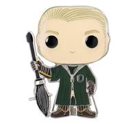 Funko Funko Large Pop! Enamel Pin - Draco Malfoy - Harry Potter: Draco MAOY Emaille-Nadeln - Niedliche Brosche Zum Sammeln - Für Rucksäcke & Taschen - Geschenkidee - Offizielle Handelswaren