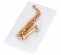 Anstecker mit Motiv Art of Music Saxophon groß A32