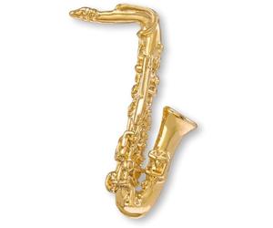 Anstecker mit Motiv Art of Music Saxophon klein A6