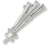 Anstecker mit Motiv Art of Music Schalmei A25