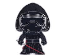 Funko Pop! Large Enamel Pin Star Wars: Kylo Ren - Kylo Ren Emaille-Nadeln - Niedliche Brosche Zum Sammeln - Für Rucksäcke & Taschen - Geschenkidee - Offizielle Handelswaren - Movies Fans