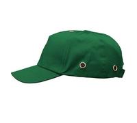 Anstoss-Kappe - Gr. 56 mm bis 61 mm - flaschengrün - Baumwoll-Mischgewebe - nach EN 812