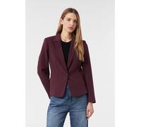 Antaillierter Blazer mit einem Knopf rot 42