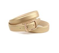Ledergürtel ANTHONI CROWN, Damen, Gr. 100, gold, Rindsleder, Gürtel (77534548-100) gold
