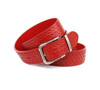 Ledergürtel ANTHONI CROWN Gr. 90, rot Damen Gürtel Ledergürtel (33699860-90)