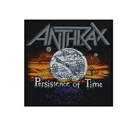 Anthrax Aufnäher "Persistence of Time", 10 x 10 cm