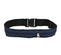 Anti-Diebstahl-Geldgürtel mit verschließbarer, verdeckter Tasche, Sport-Waistbag für Outdoor-Reisen und Laufen, versteckter Geldgürtel für Damen und Herren, Sicherheitsgürteltasche (5CM)