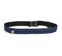 Anti-Diebstahl-Geldgürtel mit verschließbarer, verdeckter Tasche, Sport-Waistbag für Outdoor-Reisen und Laufen, versteckter Geldgürtel für Damen und Herren, Sicherheitsgürteltasche (3CM)