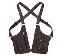 Anti-Diebstahl Umhängetasche Für Herren, Versteckte Unterarm Schulterholster Tasche, Verstellbare PU Leder Schulter Taktische Tasche für Camping, Wandern, Reisen, Party