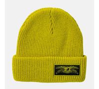 Anti Hero Stock Eagle Label Cuff Beanie - Yellow - One Size