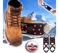 Anti RUTSCH SCHUHSPIKES 1 Paar Gr. 41-43 für Schuhe Spikes Eiskrallen Eisspikes Schnee Schuhkrallen Gleitschutz Winter