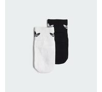 Anti-Slip Socken, 2 Paar Black / White 31-33