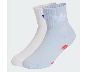 Anti-Slip Socken, 2 Paar Crystal Sky / White 31-33