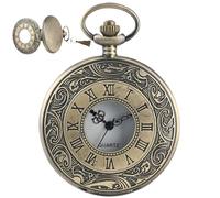 Antike Pocket Watch - Steampunk inspiriertes Retro-Design, Skelett-Rückseite | Präzises manuelles Uhrwerk, dekorativer Ausrüstungsmechanismus, Sammlerstück für Uhrenliebhaber, Anlass