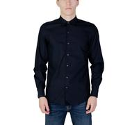 Antony Morato " Herbst Blau Herrenhemd aus 100% Baumwolle" - Größe: 48