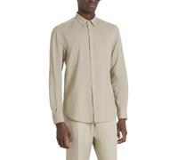 Antony Morato Herrenhemd Beige Frühjahr Sommer Hemd 486860 - Größe: 50